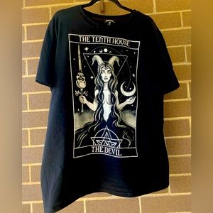 Death tarot card t-shirt.